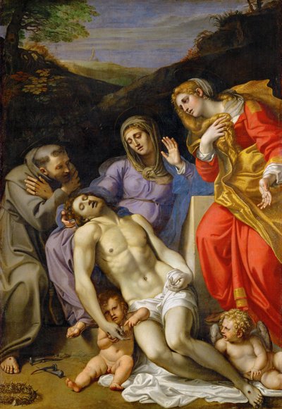 Pieta ... by Annibale Carracci