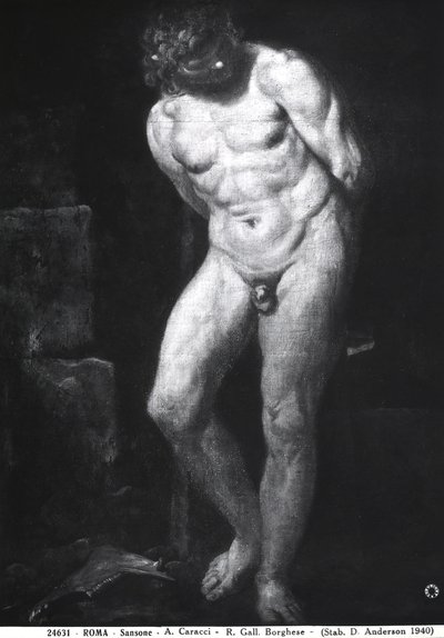 Samson, c.1580-1609 by Annibale Carracci