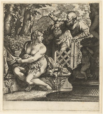 Susanna ve Yaşlılar by Annibale Carracci