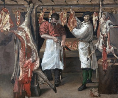 Kasap Dükkanı by Annibale Carracci