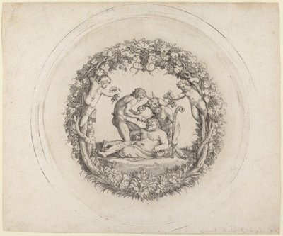 Sarhoş Silenus ("Tazza Farnese") by Annibale Carracci