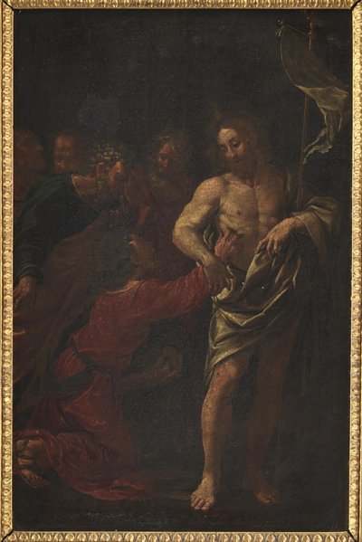 Aziz Thomas'ın İnançsızlığı by Annibale Carracci