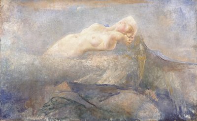 Montagna Mia, 1923 dolayları (tuval üzerine yağlıboya) by Annie Louisa Swynnerton