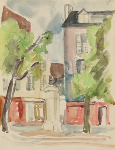 Dorfplatz by Anny Dollschein