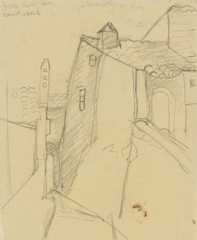 Evler - Taslak by Anny Dollschein