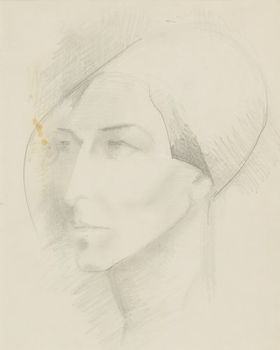 kendi kendine portre by Anny Dollschein