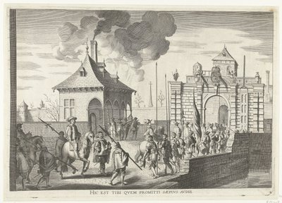 Aankomst bij de Brugse Poort van Gent; intocht van Ferdinand te Gent, 1635 (nr. 4) Sıklıkla duyduğunuz bu (nesnedeki başlık) Brugenis