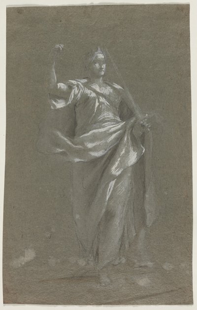 Alegorik Figür (rekto) by Anonymous
