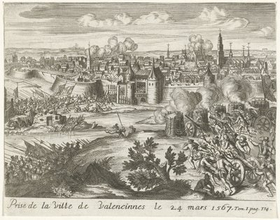 Beleg van Valenciennes, 1567 24 Mart 1567