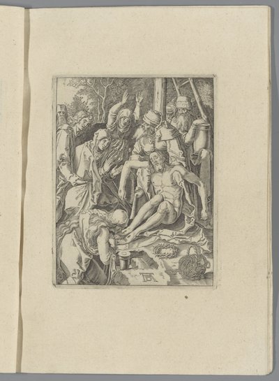 Bewening Kleine Passie (dizi adı) Nürnbergli Alberto Durer tarafından canlandırılan İsa
