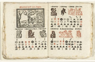 Mart, 1712 tahminini içeren sayfalar by Anonymous