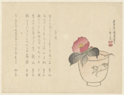 At ile bir fincan Camelia by Anonymous