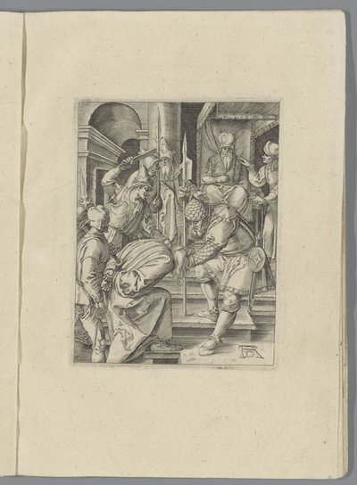 Tanrı aşkına Annas Kleine Passie (dizi adı) Nürnbergli Alberto Durer tarafından canlandırılan İsa