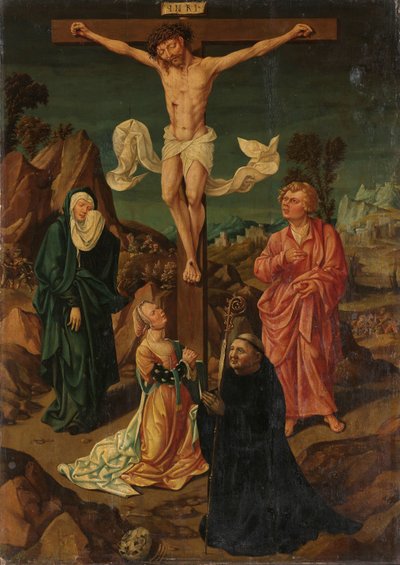 Bakire, Aziz John, Mecdelli Meryem, Bir Donör ile Çarmıha Gerilme by Anonymous