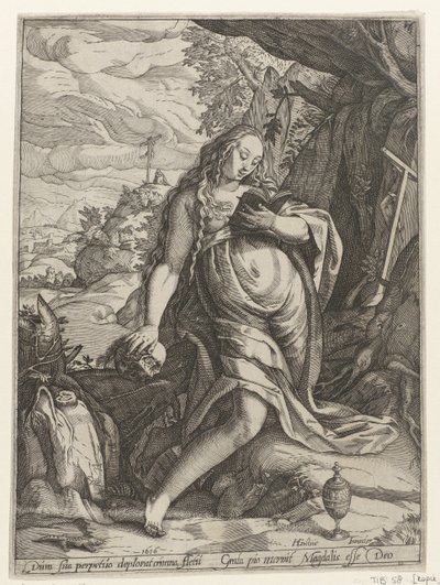 De boetvaardige Maria Magdalena by Anonymous