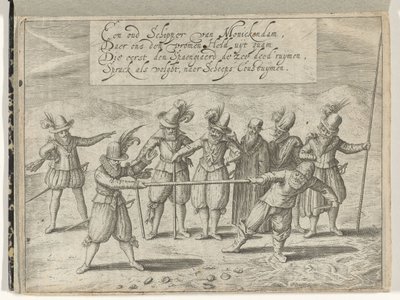 Altın Çubuk Savaşı, 1608 by Anonymous