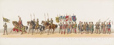 1873 Delft alayı (ikinci plaka) Delft Öğrenci Birliği üyeleri tarafından 8 Temmuz 1873