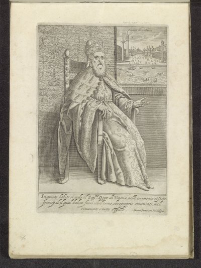 Doge van Venedik Sahneler uit het Venetiaanse leven (dizi adı) Habiti d