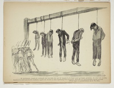 İngilizler tarafından asılan köylüler by Anonymous