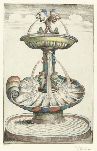 Üst üste üç havza Architectura Curiosa Nova (dizi adı) by Anonymous