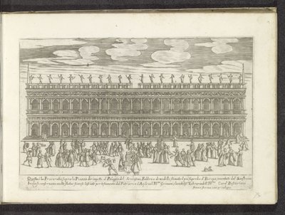Cephe van de Biblioteca Marciana te Venetië Sahneler uit het Venetiaanse leven (dizi adı) Habiti d