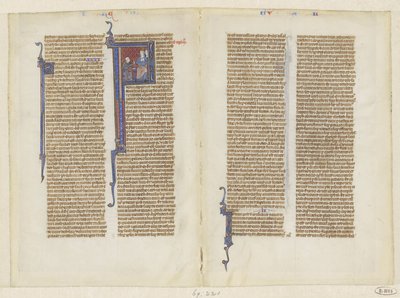 İncil'den bir parça, krallar kitabı, bölüm 2: David, Saul'un önünde diz çöküyor by Anonymous