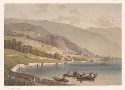 Montrö manzarası by Anonymous