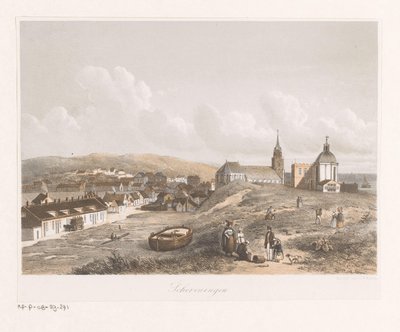 Scheveningen manzarası by Anonymous