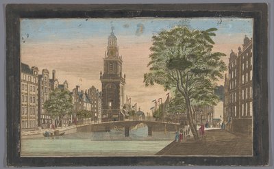 Amsterdam'daki Jan Roodenpoortstoren'in görünümü by Anonymous
