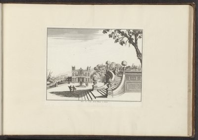 Livorno Palais du Grand duc de Florence à Livorne'deki bir sarayın görünümü (nesne üzerindeki başlık) Venedik, Livorno, Napoli ve Roma'daki saraylar ve anıtlar (seri başlığı) by Anonymous