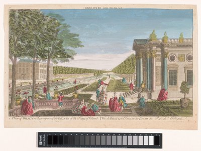 Gezicht op het Schloss Pillnitz Polonya kralının saraylarından biri olan Saksonya