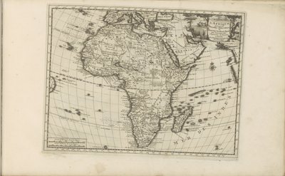 Kaart van Afrika Afrika, Messieurs de l