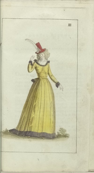 Moda ve Lezzet Dolabı 1791, pl. III: by Anonymous