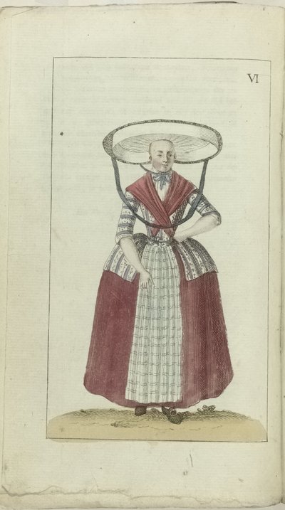 Moda ve Lezzet Dolabı 1791, pl. VI: Friezin by Anonymous