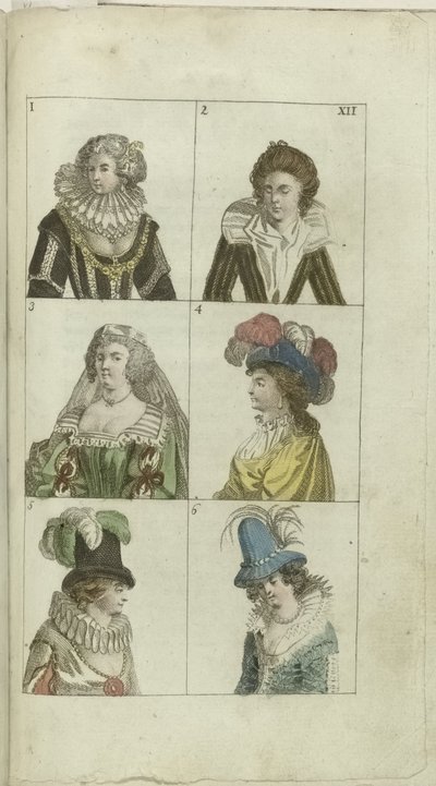 Moda ve Lezzet Dolabı 1791, pl. XII by Anonymous