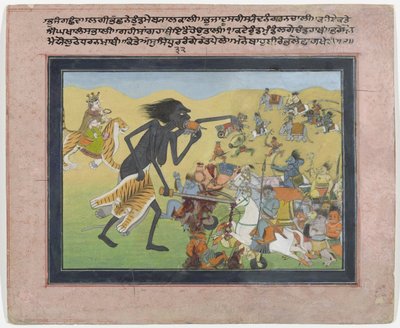 Kali, iblisler Chanda ve Munda