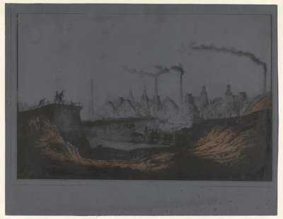 Kolenfabrieken te Koenigshütte by Anonymous
