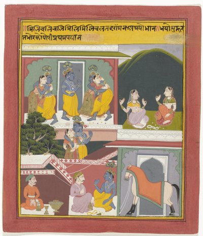 Krishna ve Radha by Anonymous