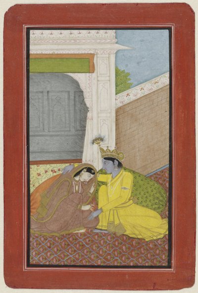 Krishna ve Radha by Anonymous