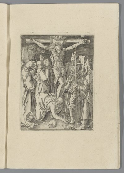 Kruisiging Kleine Passie (dizi adı) Nürnbergli Alberto Durer tarafından canlandırılan İsa