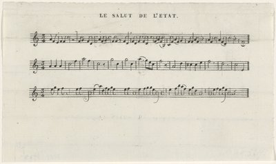 Veliaht Prense Şarkı, 1830 Le salut de l