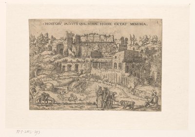 Lusttuinen van Salustius te Roma by Anonymous