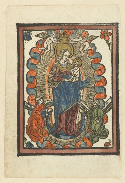 Hilal'deki Madonna by Anonymous