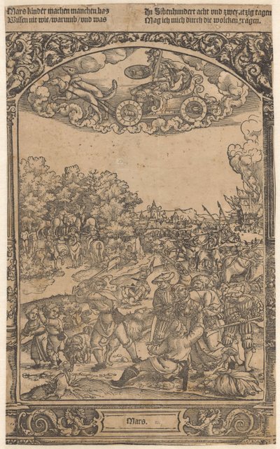 Mars ve gezegen çocukları Mars (nesne üzerindeki başlık) Yedi gezegen (dizi başlığı) by Anonymous