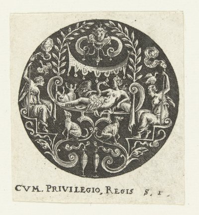 Leda ile madalyon by Anonymous