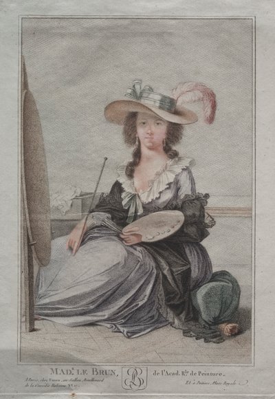 Bayan Vigee Lebrun by Anonymous