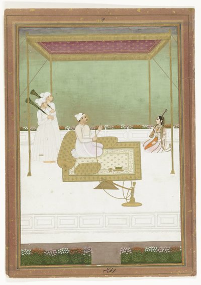 Bengal Nawab Mir Qasim Ali Khan by Anonymous