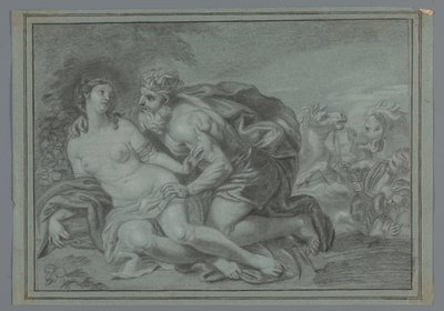 Bir perisi ile Neptün by Anonymous