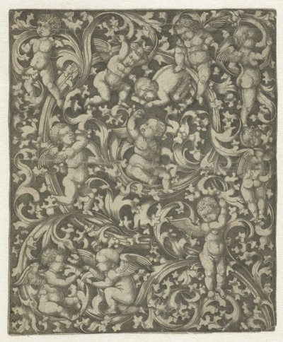 Putti ile süsleme by Anonymous