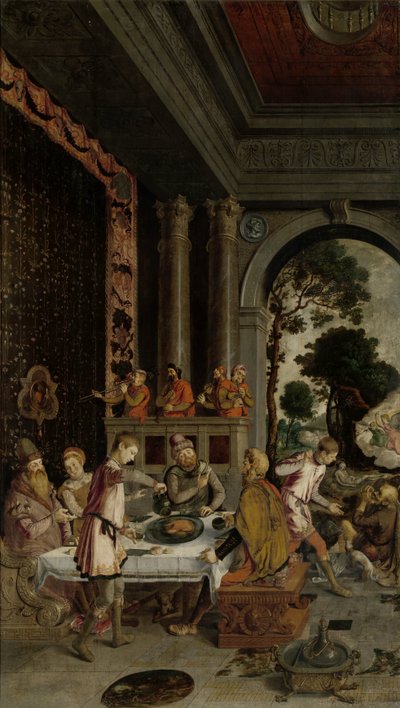 Zengin Adam ve Fakir Lazarus benzetmesi by Anonymous